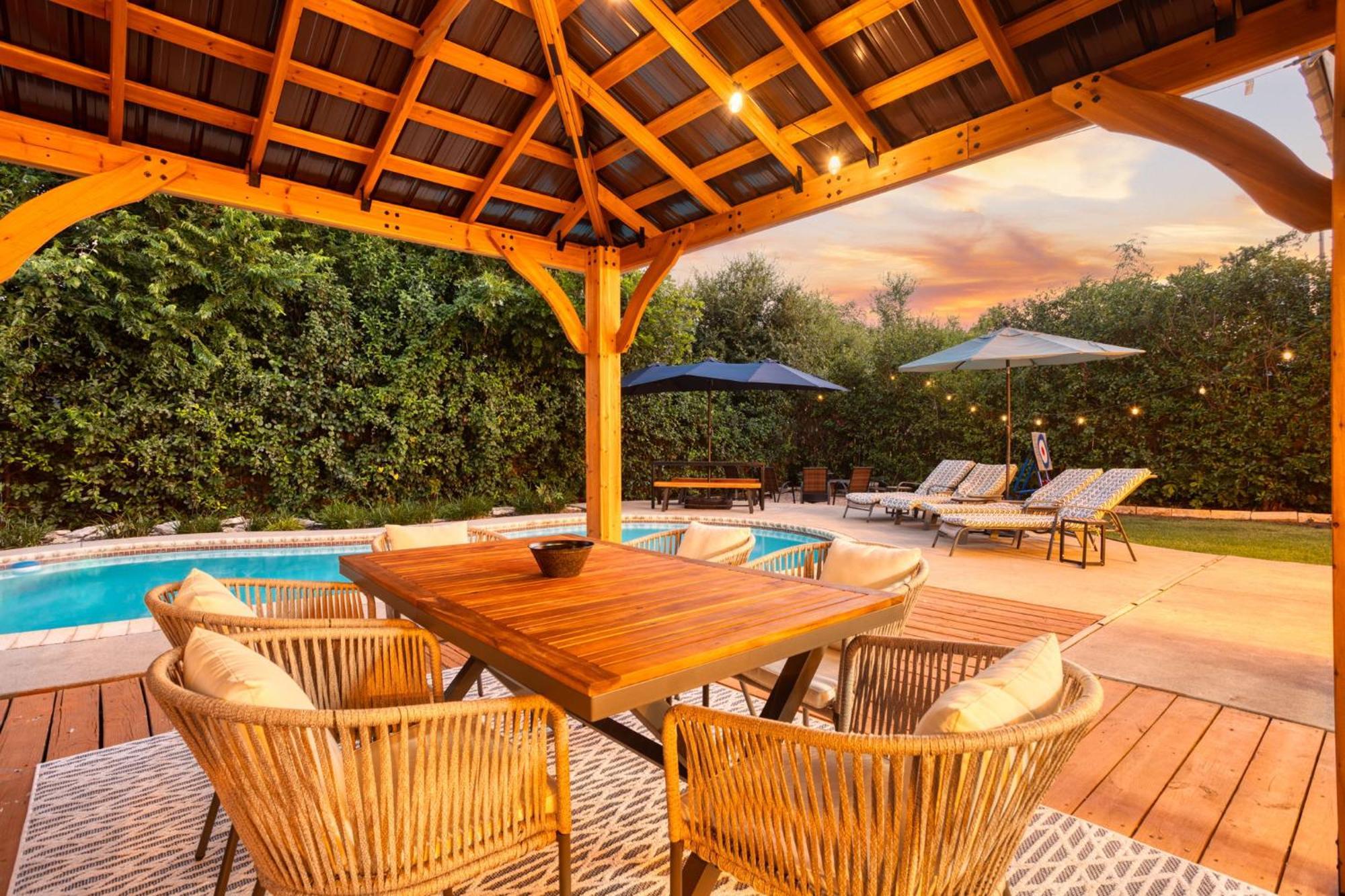 Timeless-Texas-Inn - Heated Pool Oasis & Lux Vibe Round Rock Exterior foto