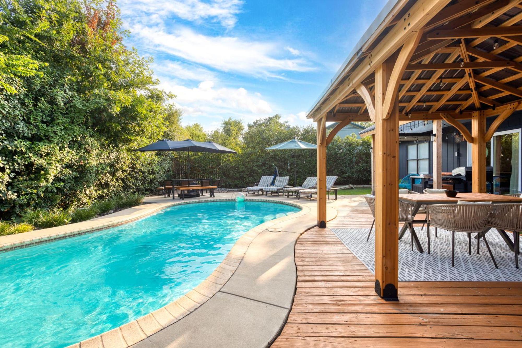 Timeless-Texas-Inn - Heated Pool Oasis & Lux Vibe Round Rock Exterior foto