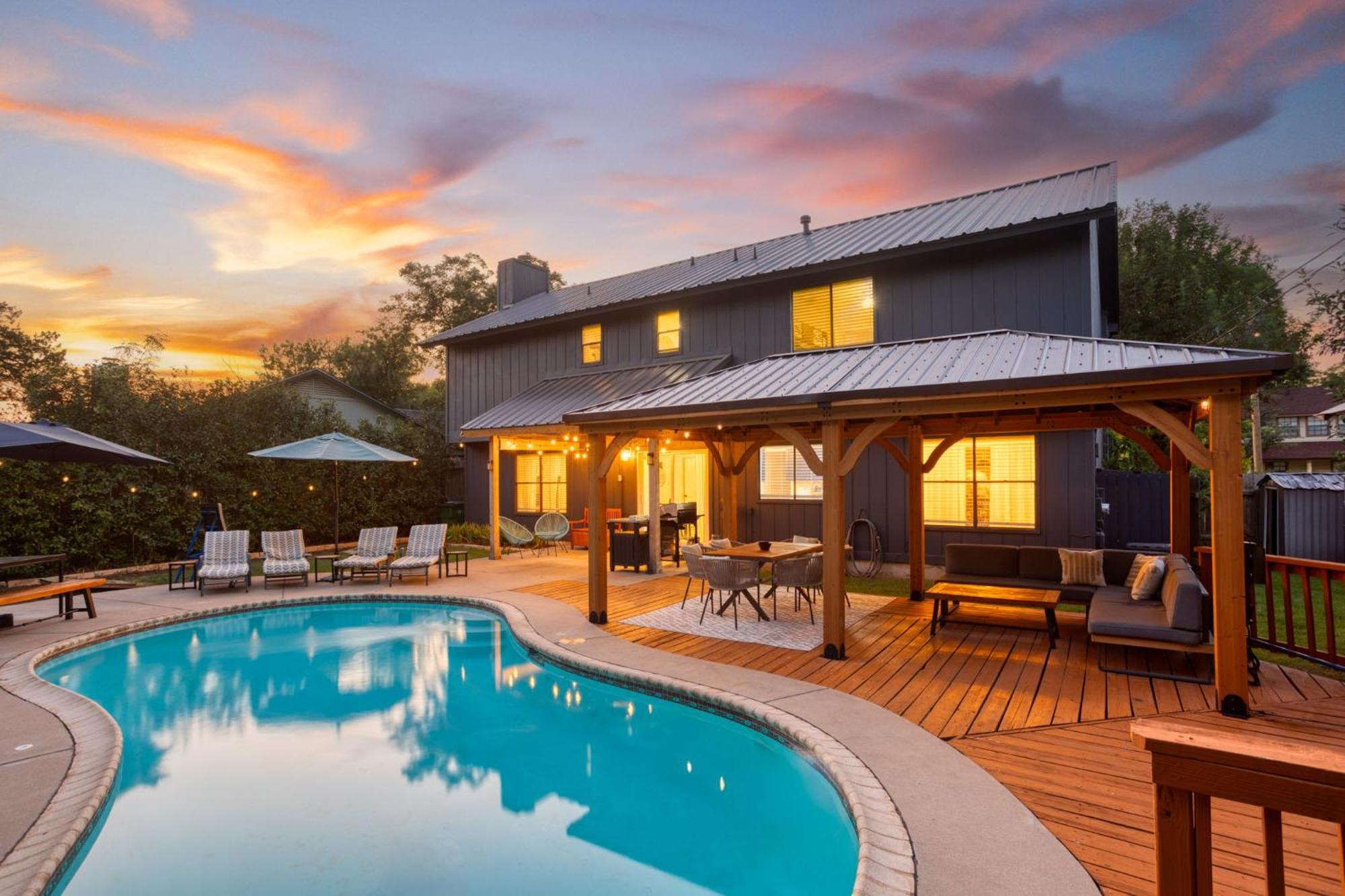 Timeless-Texas-Inn - Heated Pool Oasis & Lux Vibe Round Rock Exterior foto